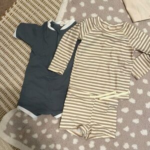 Quincy Mae infant swim suits. 18-24 months